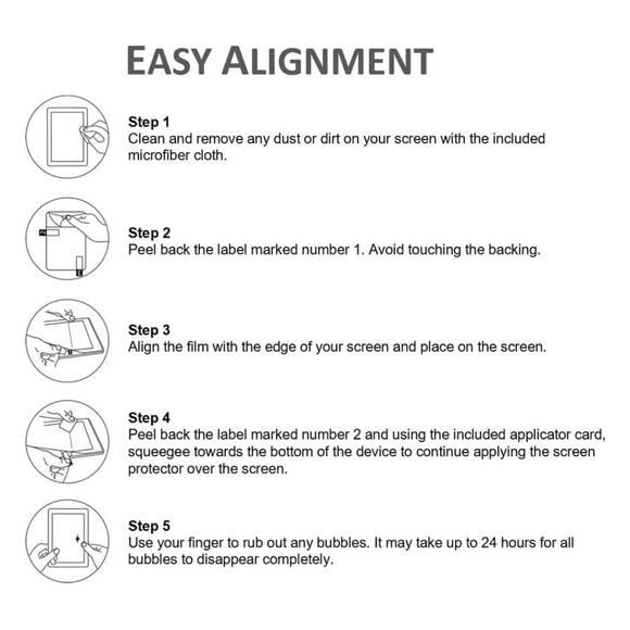 NuPro Anti-Glare Screen Protector (2 Pack), for Kindle (2022 Release) - Picture 5 of 5